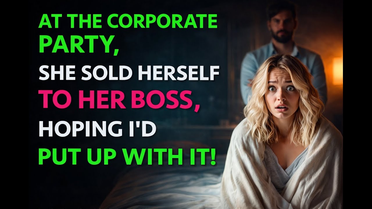 💔 AT THE CORPORATE PARTY, SHE SOLD HERSELF TO HER BOSS, HOPING I'D PUT UP WITH IT!