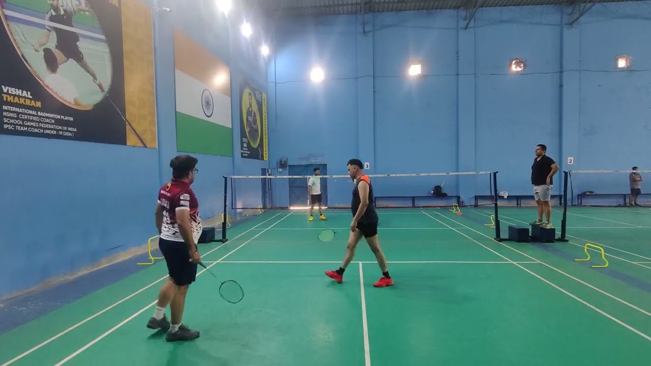 Sarcastic shuttler tournament season 2| Gaurav & chanakya vs punit & shaurya 