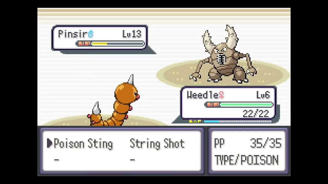 Pokemon Tourmaline Part 2 Pinsir Troubles