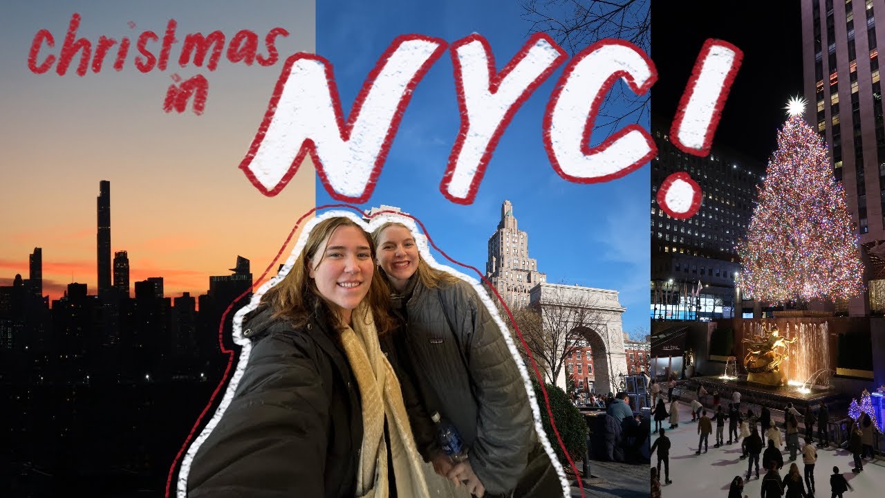 christmas in nyc! (new york vlog)