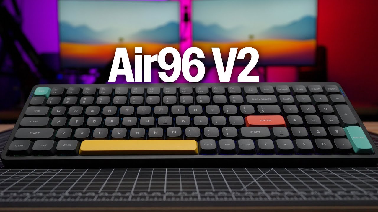 Обзор NuPhy Air96 V2 — большие обновления?
