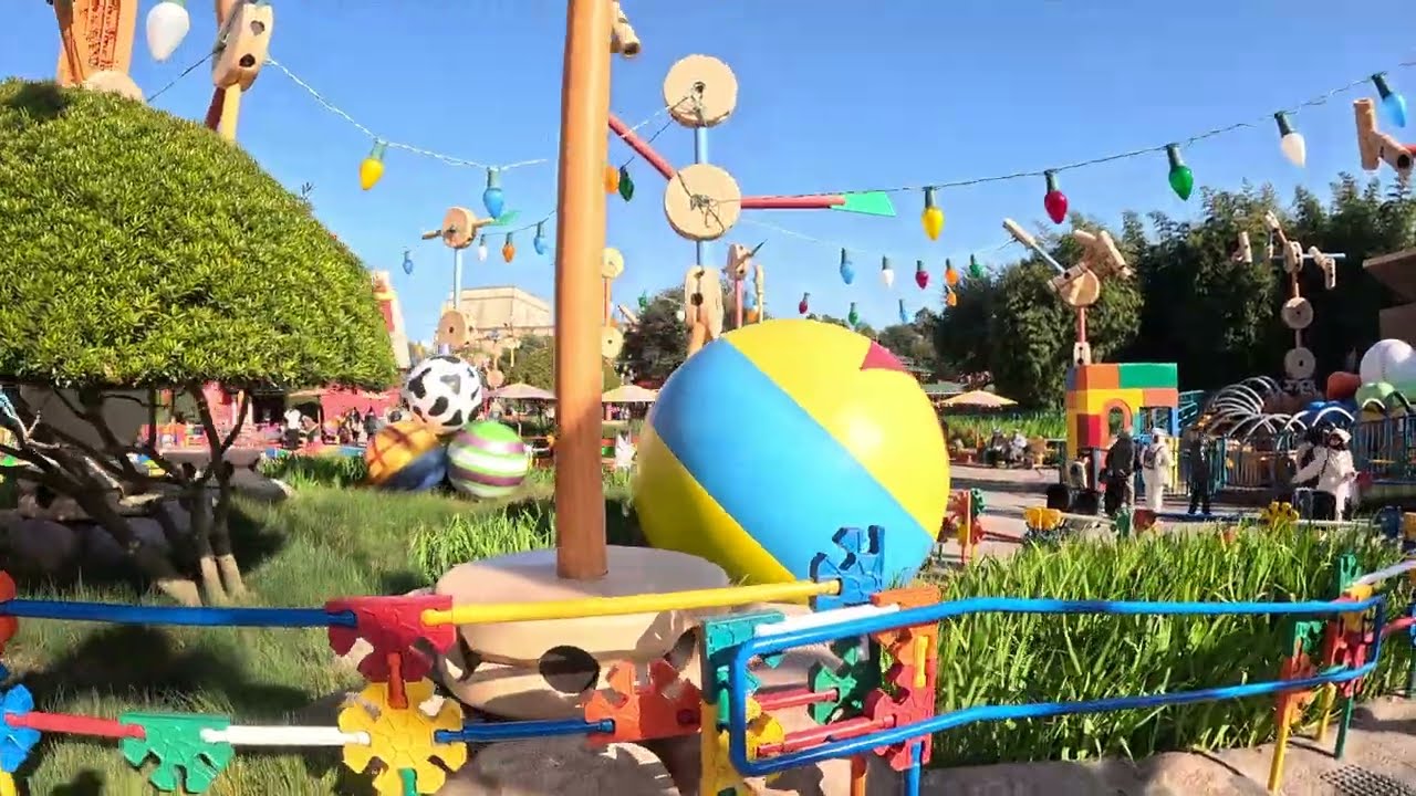 トイストーリーのエリアが広すぎた。