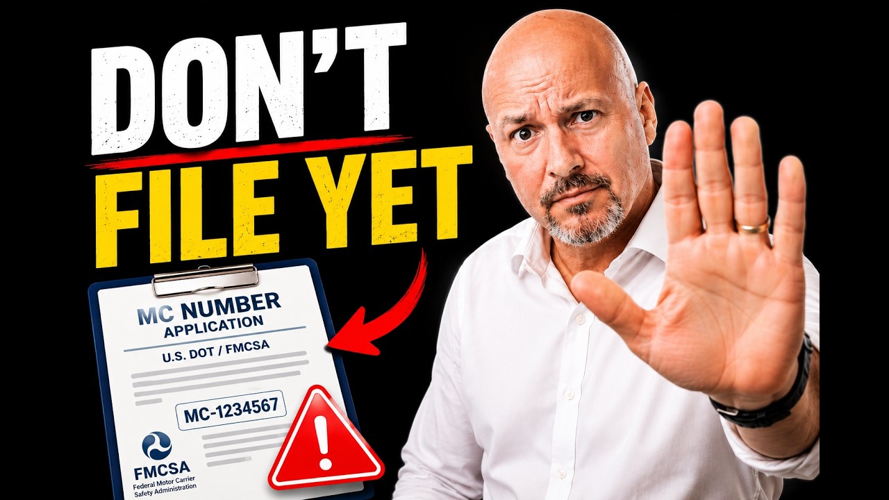 Freight Broker License Explained for Beginners [Don't File Yet!]