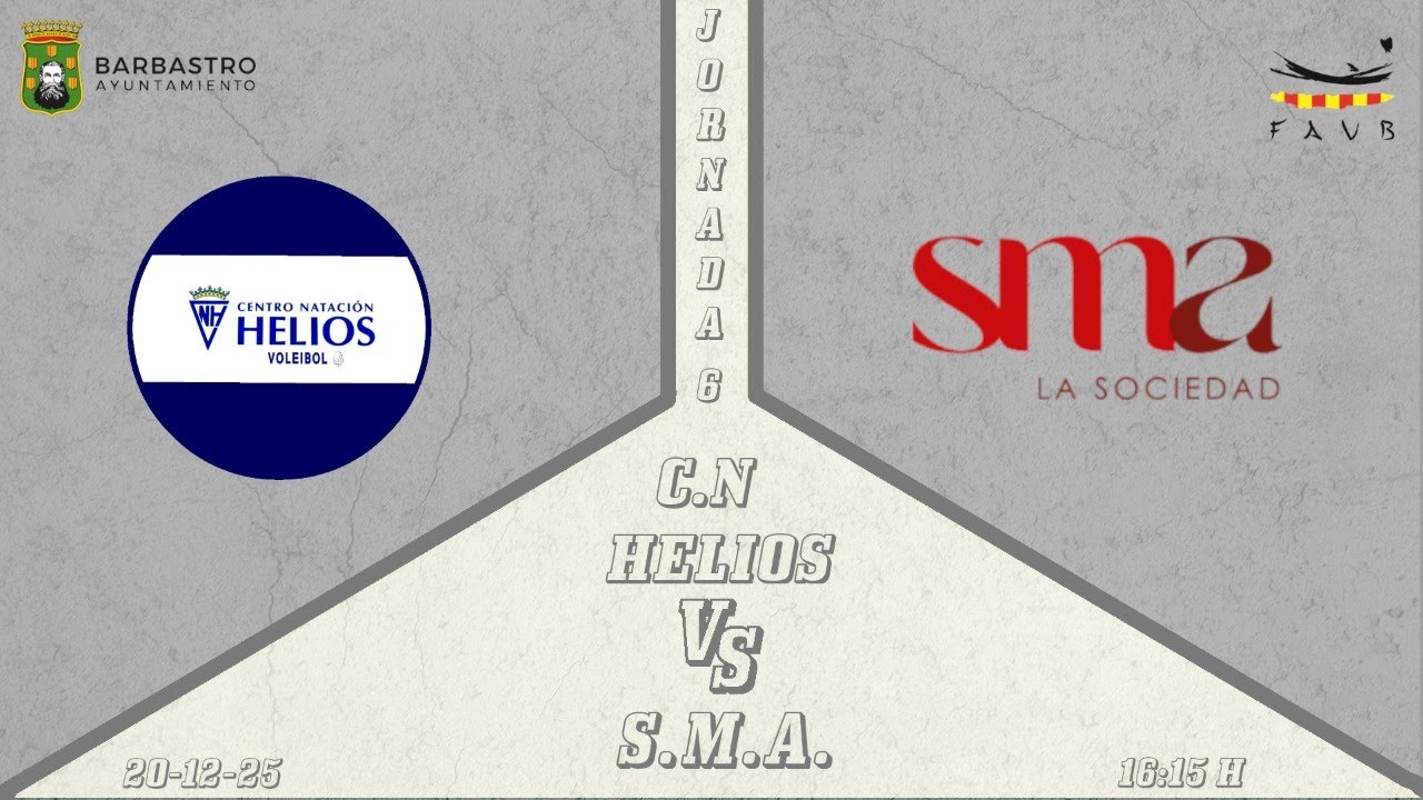C.N. HELIOS vs SMA BARBASTRO - 20/12/2025