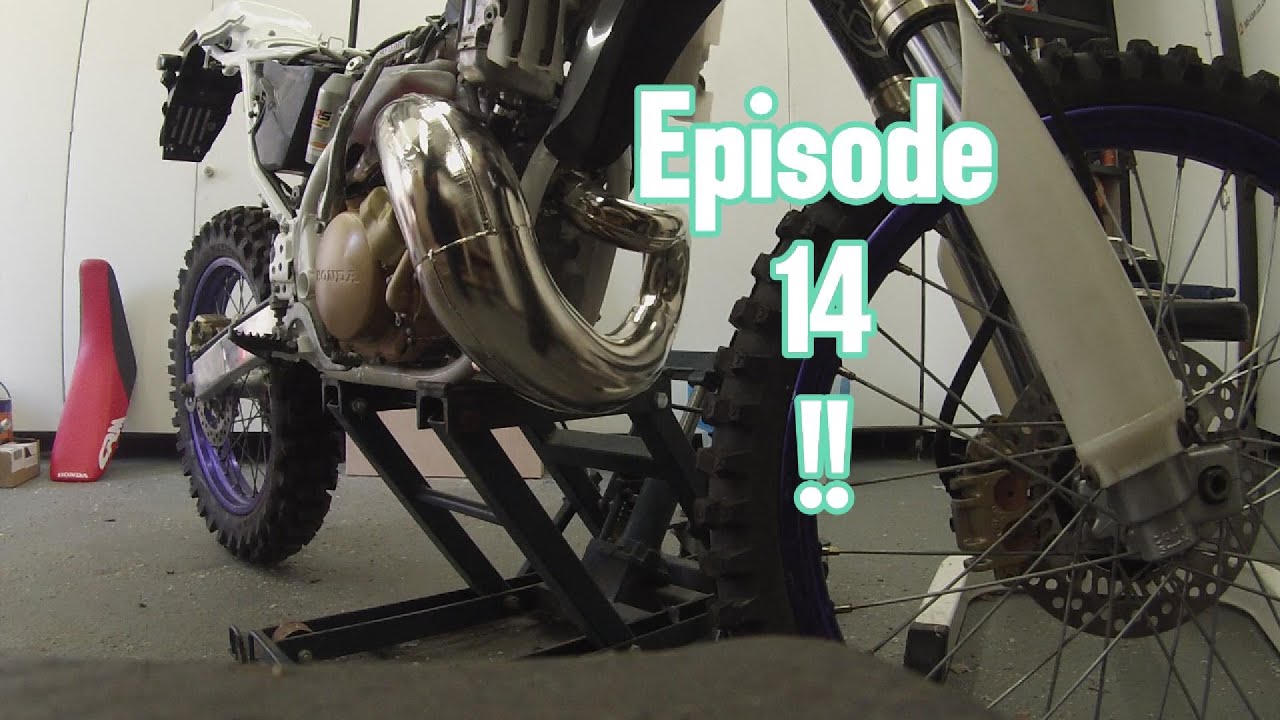 Honda CRM 250 ar 2 stroke re-build PART 14 / episode 14 !!