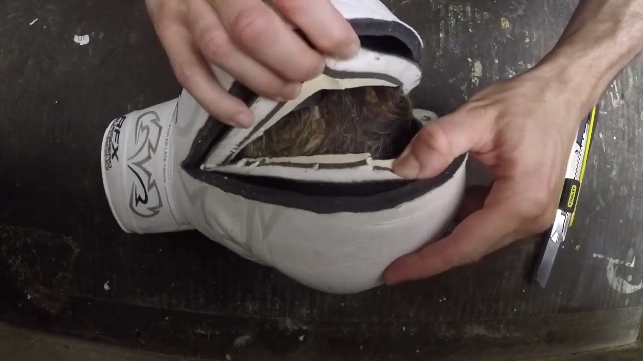 Cutting open Rival Guerrero Sparring SF-H