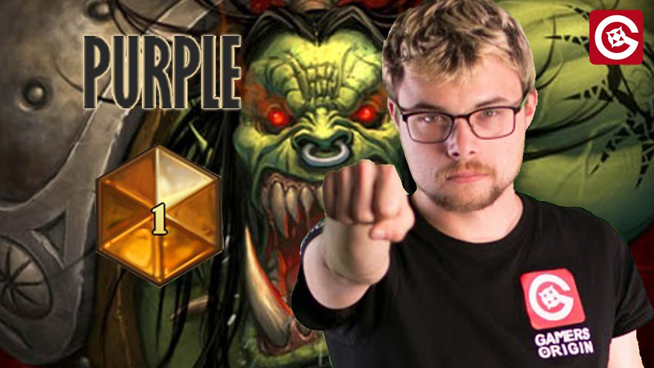 PURPLE TOP 1 LEGEND ! Hearthstone