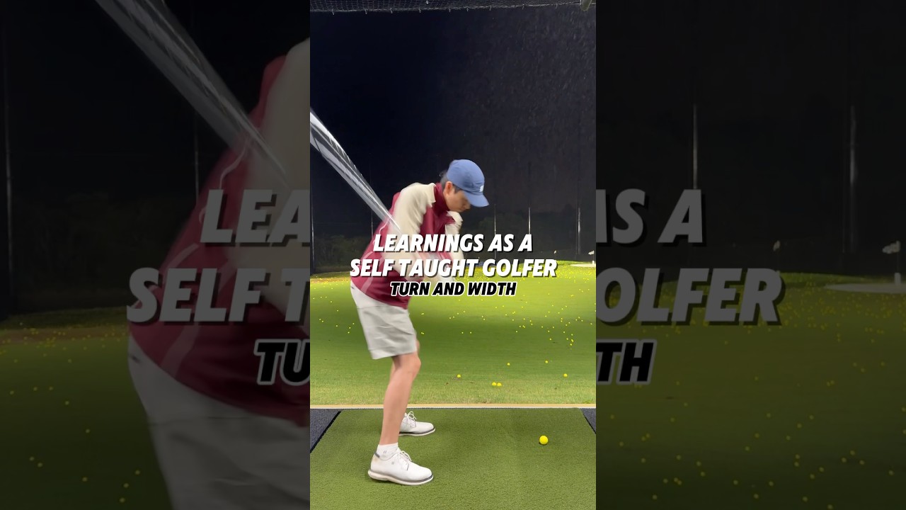 Gain distance with a full backswing #golf #golfswing #golftips ​⁠@manorsgolf