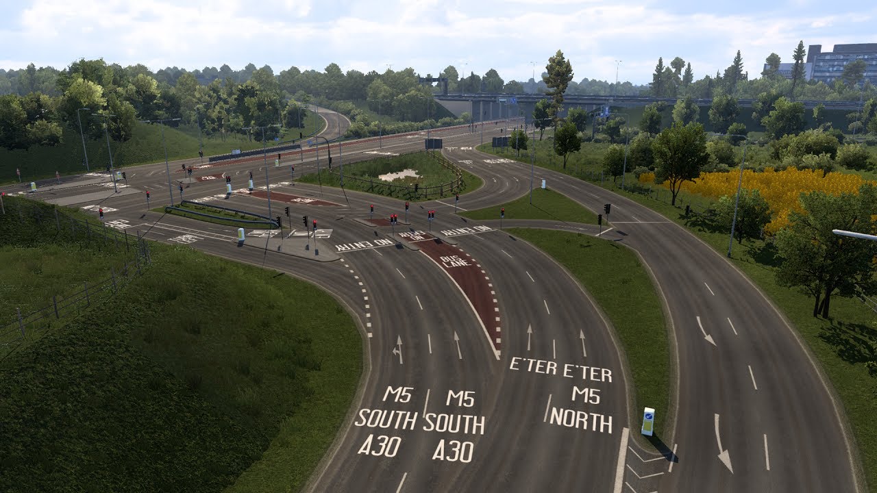 ETS 2 | Promods Map v2.68 | Fishguard (GB) - Exeter (GB)
