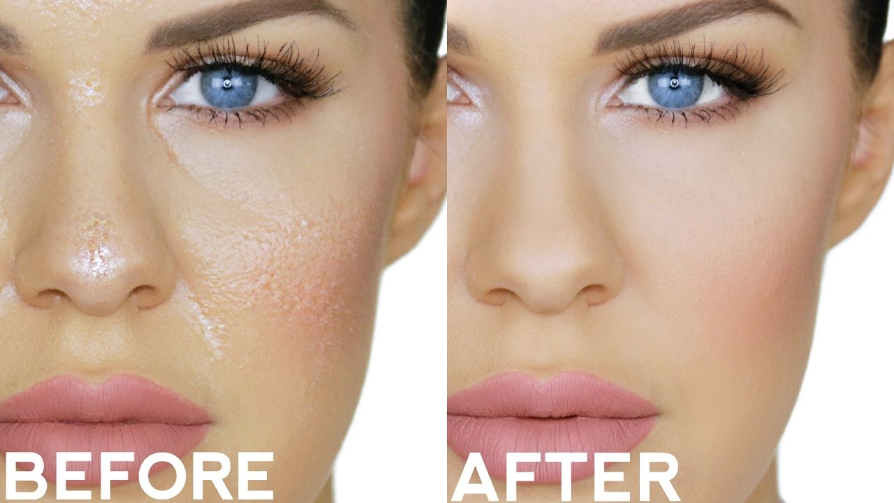 LIFE CHANGING FOUNDATION TRICK FOR OILY SKIN!! STOP YOUR MAKEUP GETTING SHINY!