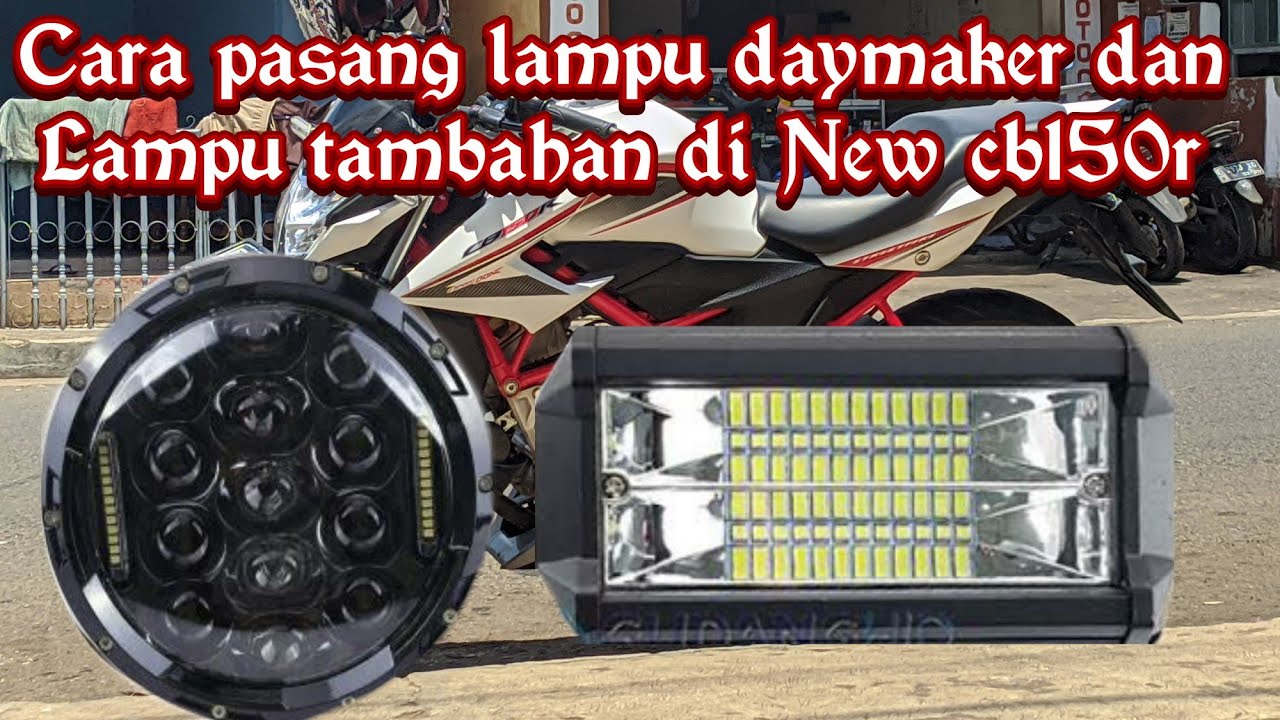 cara mengganti lampu New cb150r led #allnewcb150r