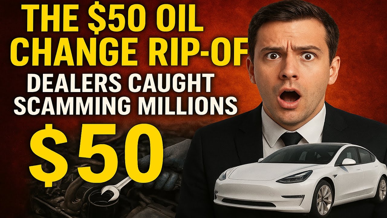 The $50 Oil Change RIP-OFF (Dealers Caught Scamming Millions)