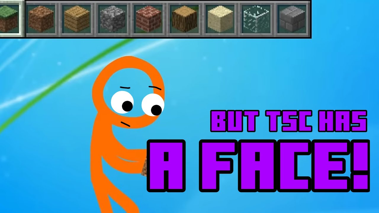 A part of AvM 1 but TSC has a face! (Animation vs Minecraft) (test animation)