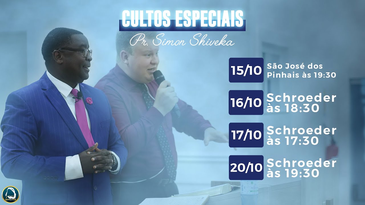 Nós temos visto o Senhor | Pr. Simon Shiveka | São José dos Pinhais | 15/10/2021