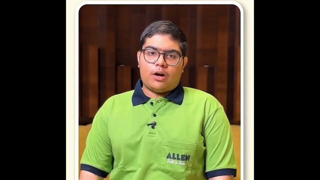 Kota mein aane se bahut benefit hua Kota me competitive exam ka environment hai | Allen video