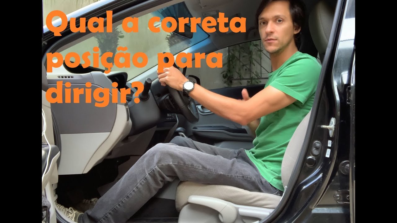 Como se posicionar de forma correta para dirigir!