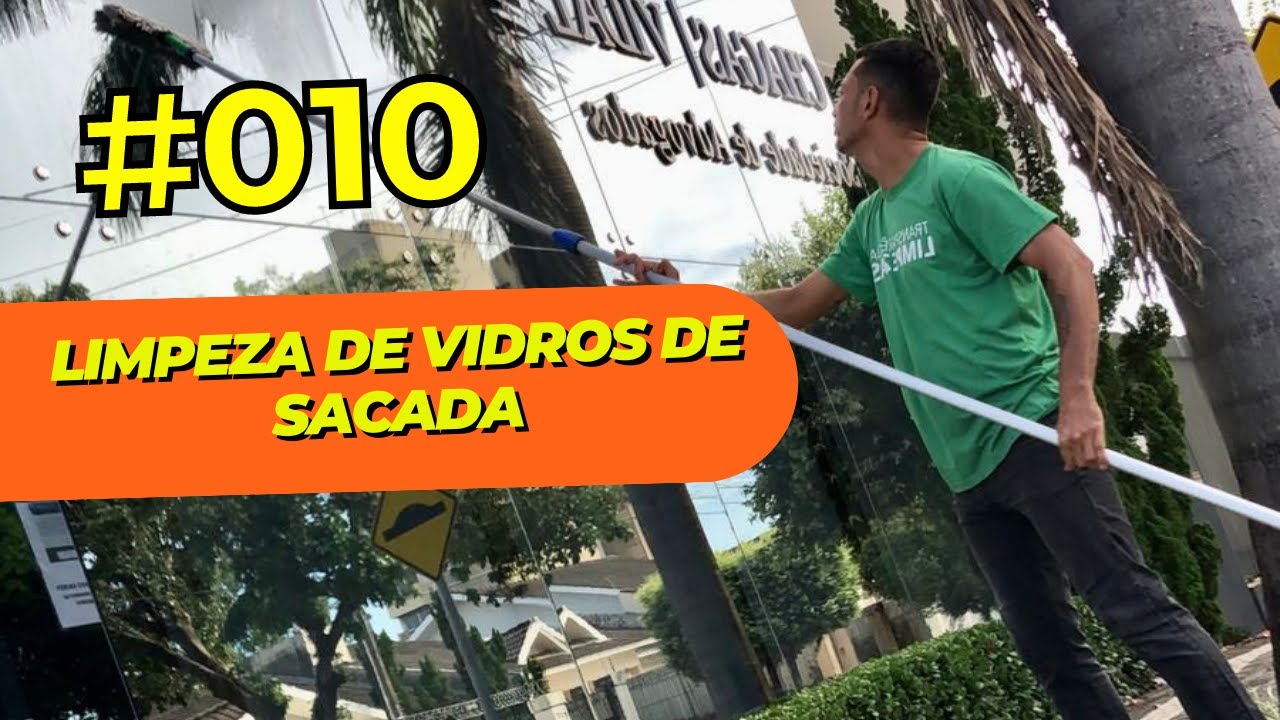 LIMPEZA DE VIDROS DE SACADA | TÉCNICA FÁCIL PARA DEIXAR BRILHANDO!
