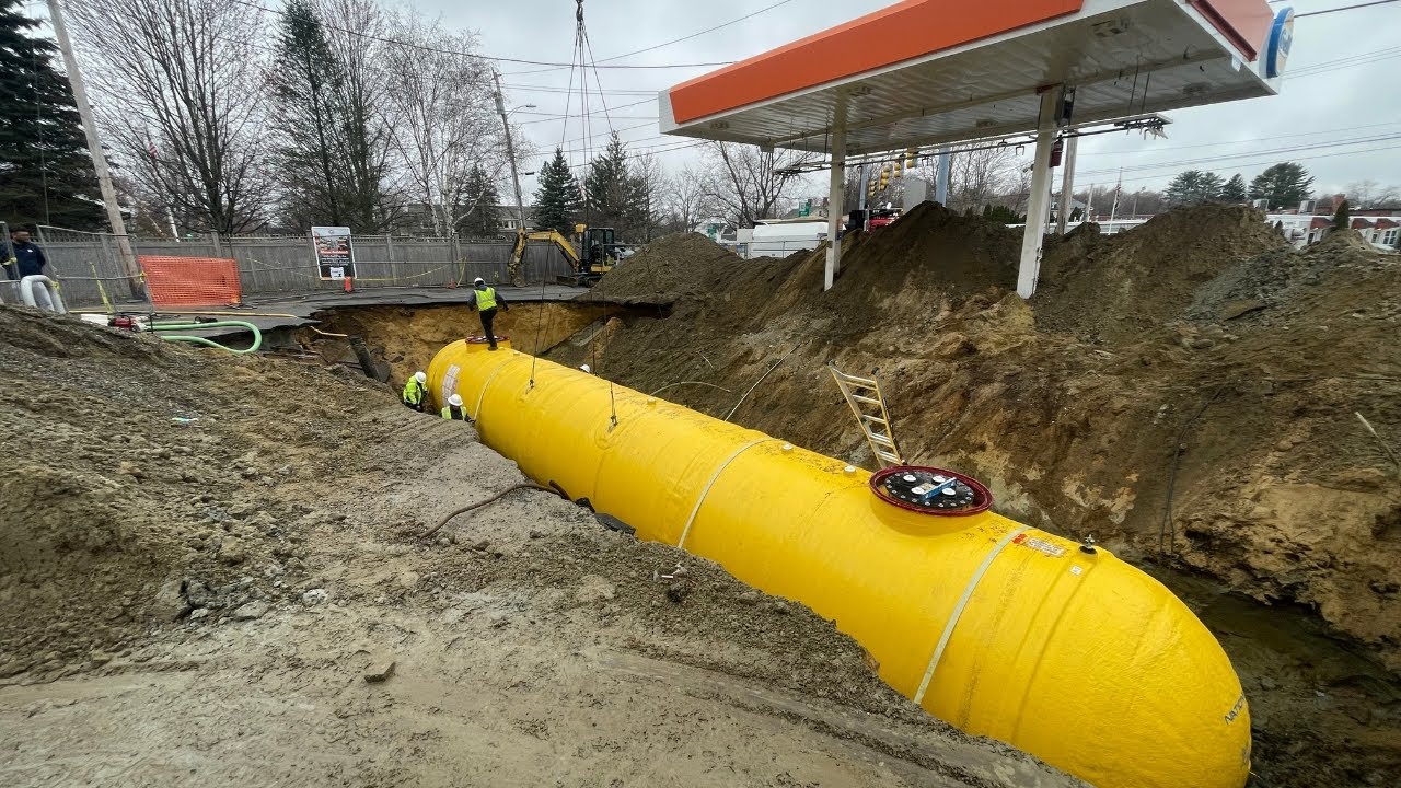 Gas Station Underground Tank Replacement