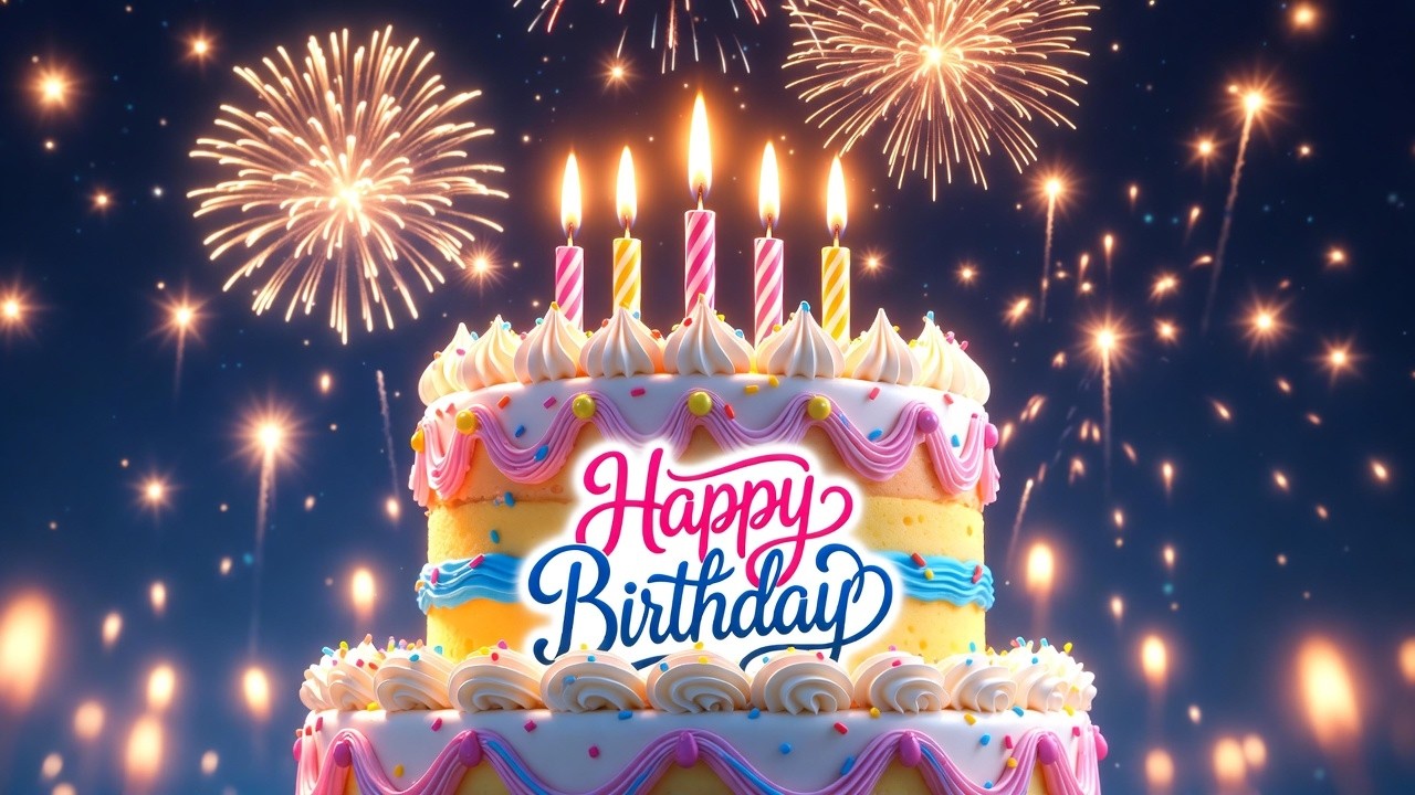 Happy Birthday Song 🎉 Happy Birthday Party Song | Kids Birthday Celebration Song