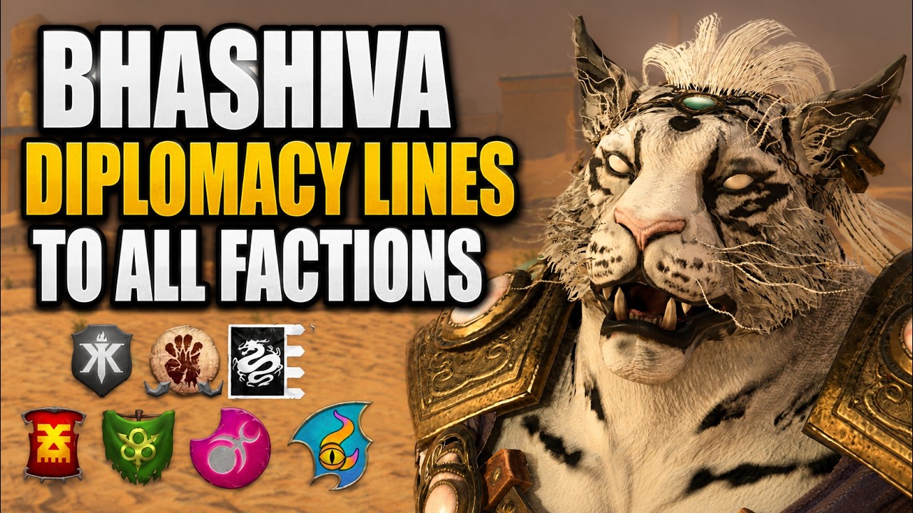 Bhashiva Diplomacy Voice Lines to All Factions