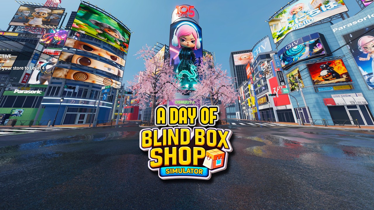 A Day of Blind Box Shop Simulator