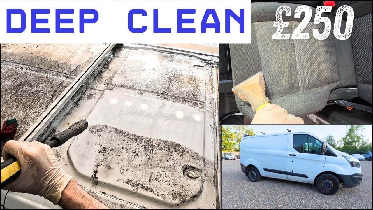 Deep Cleaning A Filthy Ford £250 Challenge