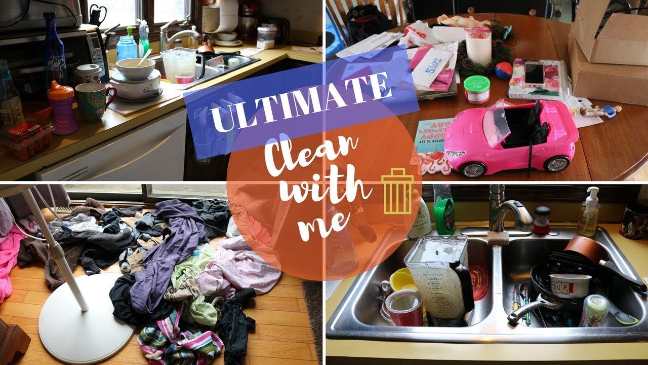 ULTIMATE CLEAN WITH ME // CLEANING AFTER BEING IN A FUNK