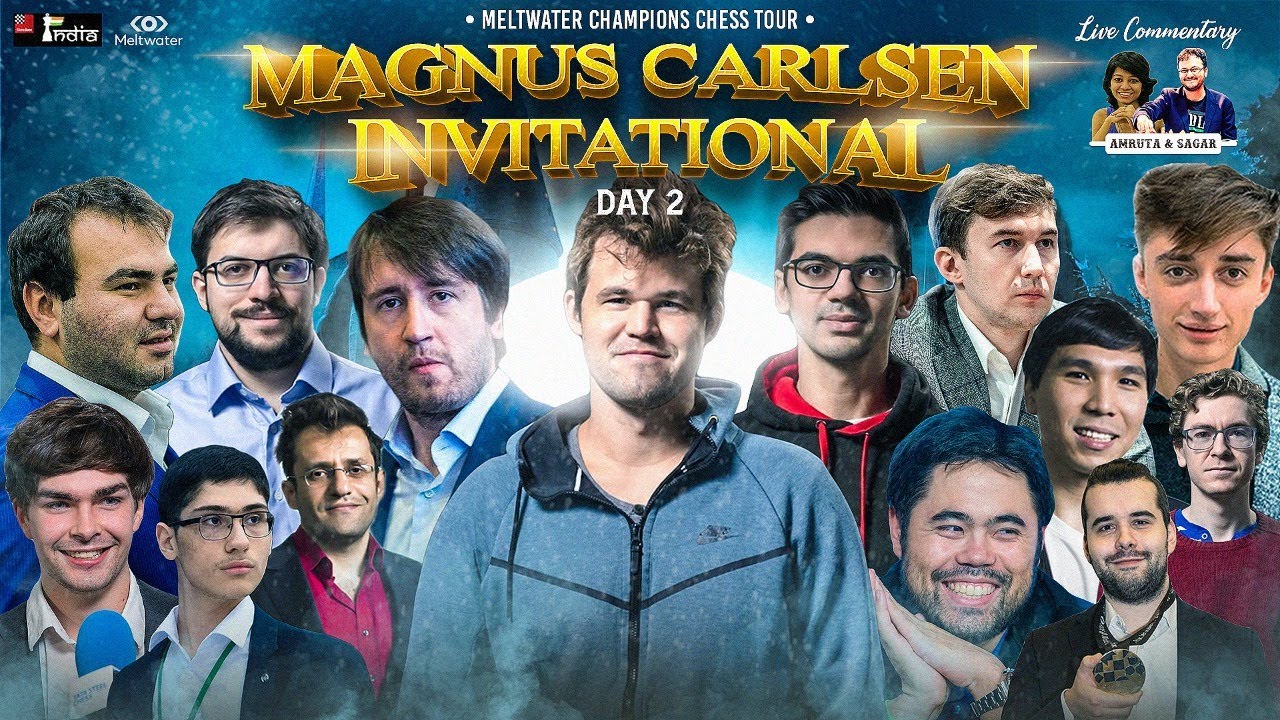 Magnus Carlsen Invitational Day 2 | Live commentary AG, Vidit, Samay, Biswa, Sagar and Amruta