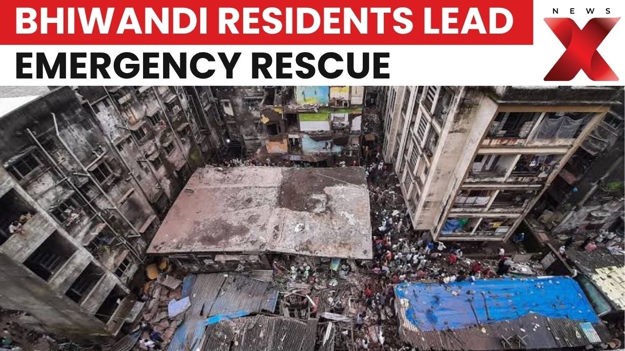 Bhiwandi Building Collapse: Locals Lead Rescue as Search Continues for Trapped Residents | NewsX