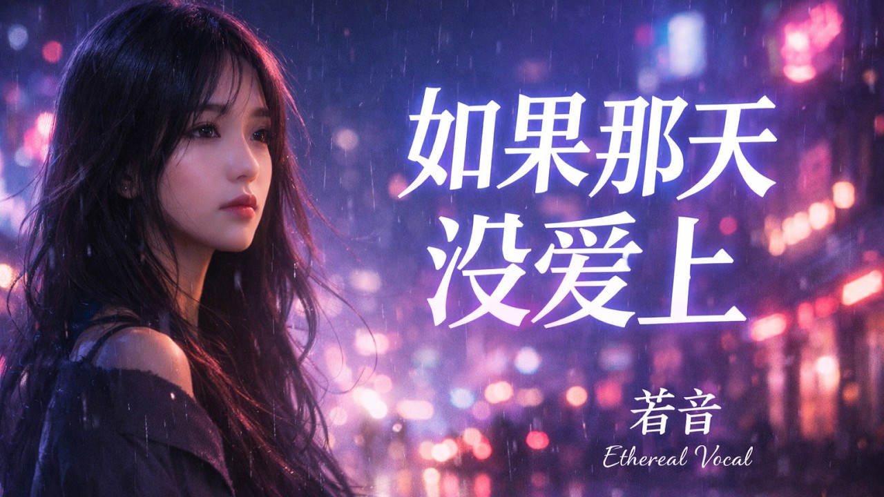 如果那天沒愛上 If I Never Fell in Love｜演唱：若音｜詞曲：戴維楚｜一首寫給深夜回憶的城市情歌