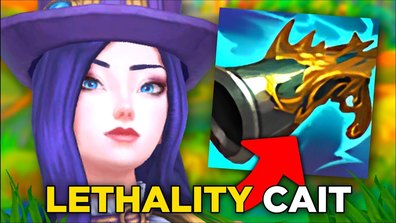 Lethality CAITLYN oneshotuje każdego w League of Legends