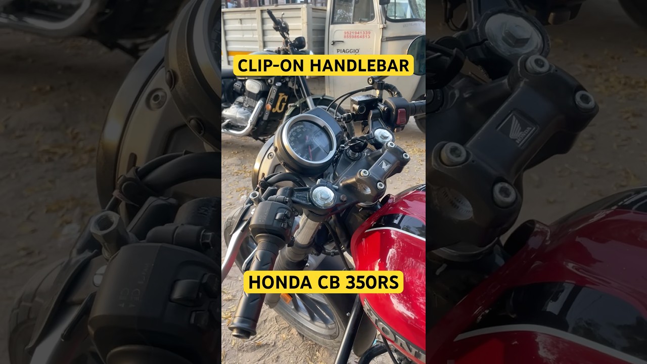 CLIP-ON HANDLEBAR | HONDA CB 350RS 