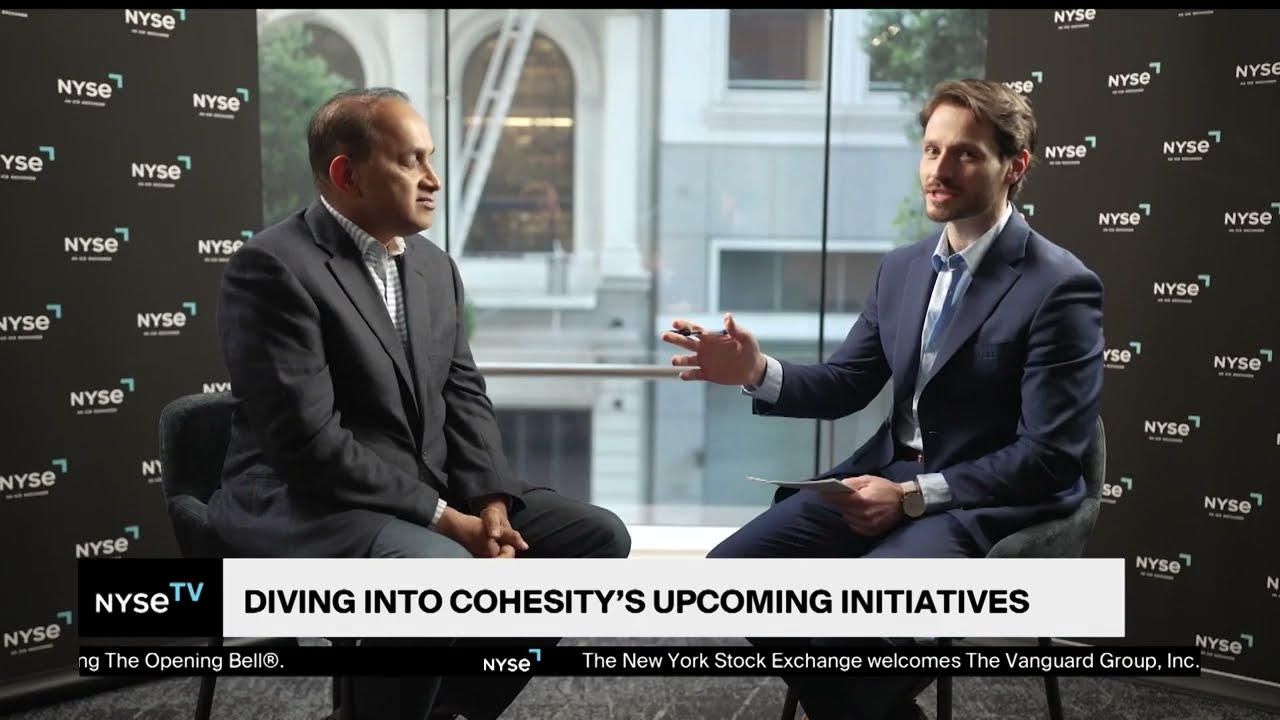 Sanjay Poonen, CEO + President, Cohesity Joins NYSE TV Live