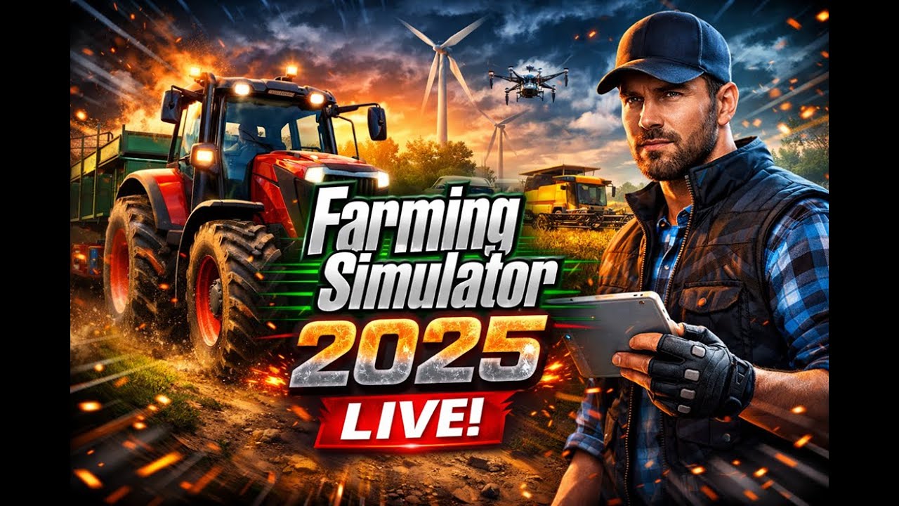 🔴LIVE || To jadymy || Save,  The Pichonnière Valley || FS25 ||