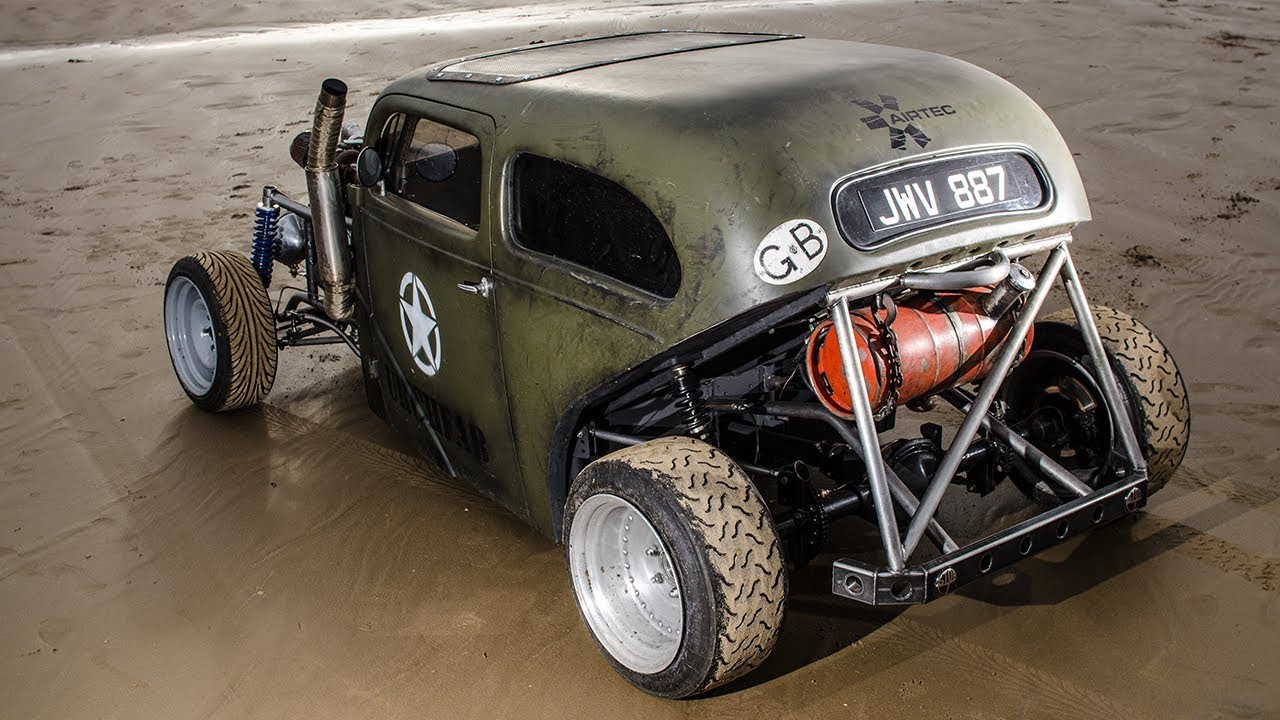 THE URCHFAB RATROD, SAAB TURBO POWERED 1953 FORD DRIFT CAR.