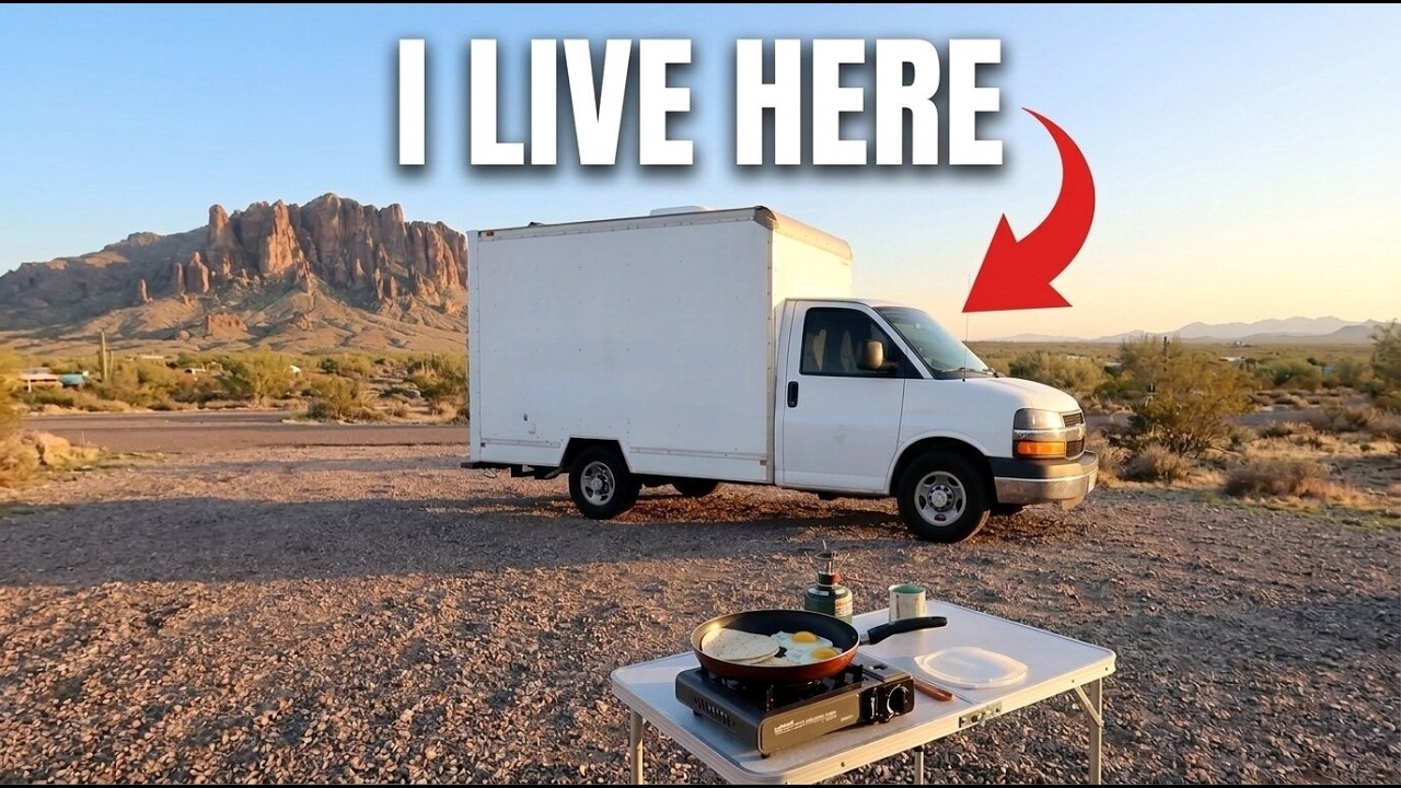 Real Van Life | Gas Station Shower & Breakfast Tacos