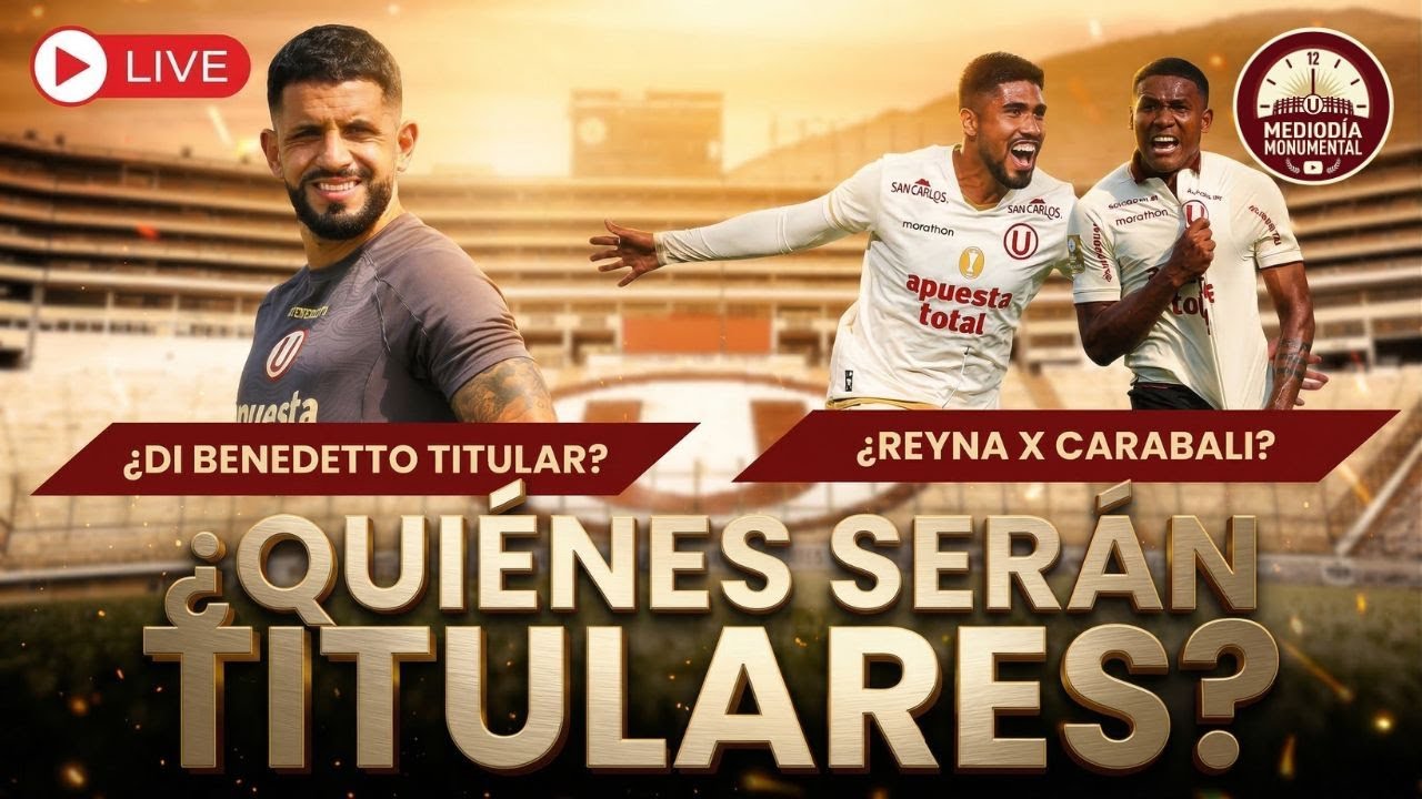¿QUIÉNES SERÁN TITULARES ANTE UTC? | ¿Vuelve Di Benedetto y arranca Reyna? | MEDIODÍA MONUMENTAL