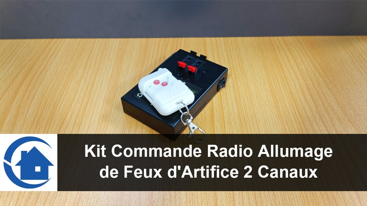Allumez des feux d'artifice à distance avec un allumeur de feux d'artifice
