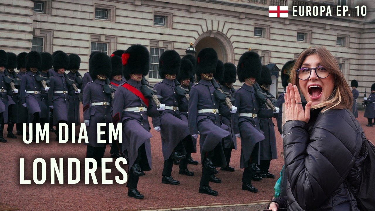 TUDO que vimos em 1 dia em LONDRES 🏴󠁧󠁢󠁥󠁮󠁧󠁿
