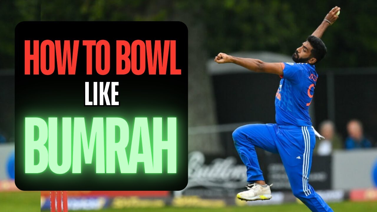 How to Bowl like BUMRAH️‍🔥TAKE WICKETS and STOP RUNS🔒