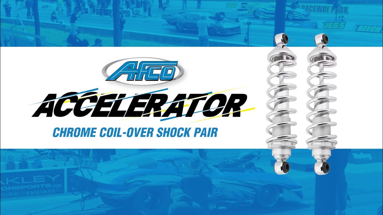 All About The New Accelerator Series Chrome Coil-Over Shock Pairs