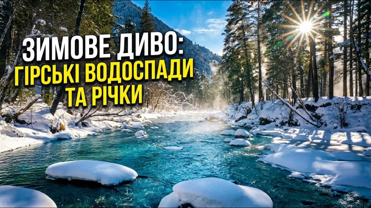 Зима та сніг, тиша та спокій: Світ під білою зимовою магією