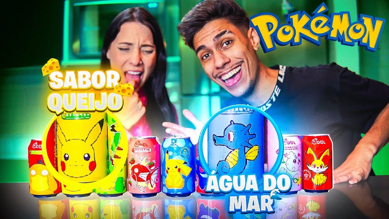 Provando REFRIGERANTES de POKEMON &lsaquo; Ine &rsaquo;