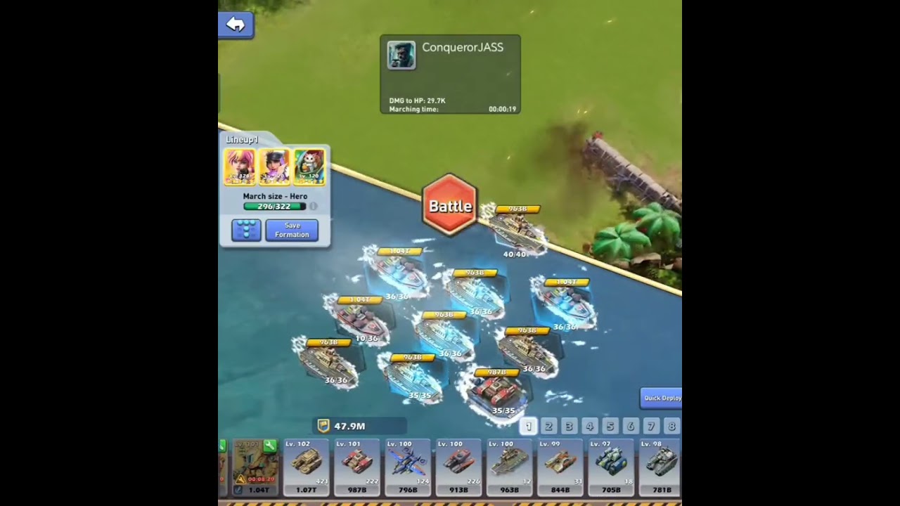 Top War SVS 3259 VS  3384