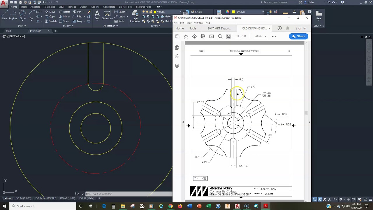 Geneva Cam Drawing