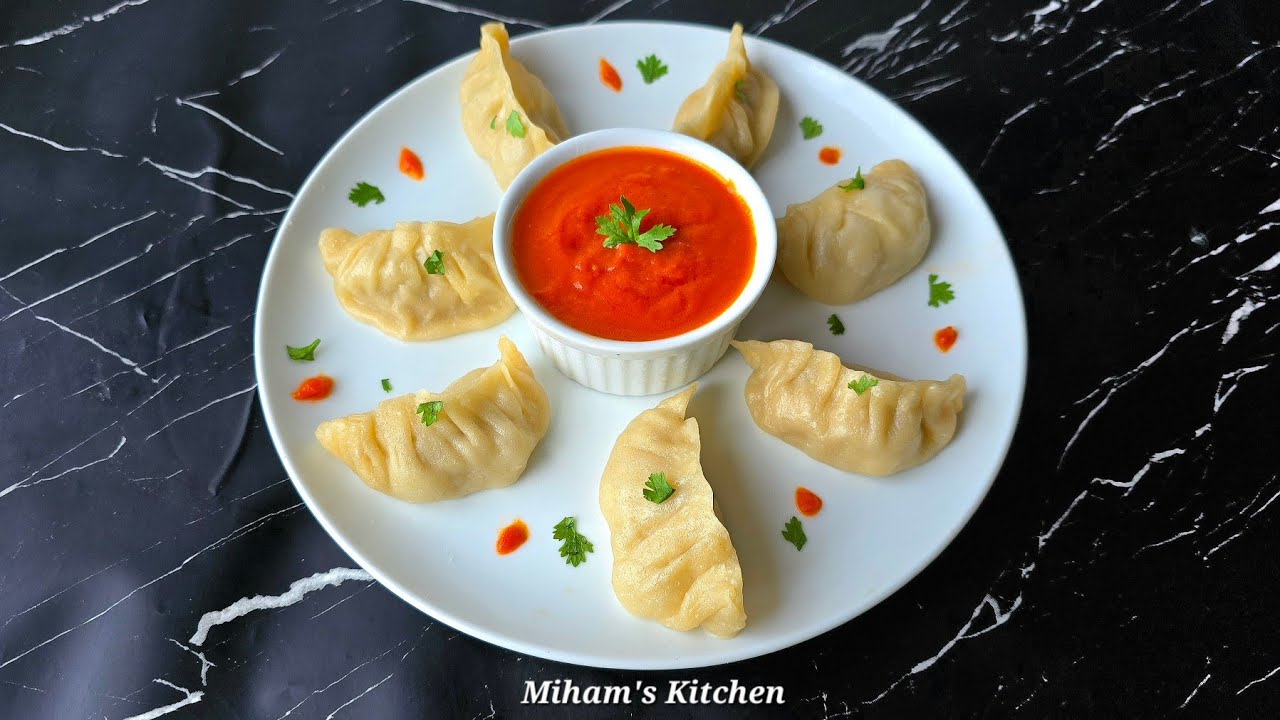 Easy Chicken Momo & Spicy Chutney Recipe 😋 Recipe #130