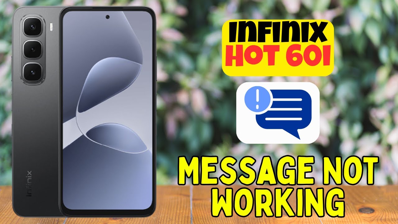 Исправление проблемы с отправкой SMS на Infinix Hot 60i | Полное решение проблемы с отправкой SMS