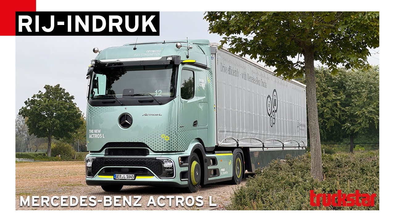 Rijden met de Mercedes-Benz Actros L (ja, op diesel) | Truckstar rij-indruk