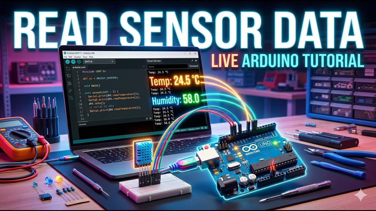 Lesson 11 – Reading Sensor Data in Arduino Code