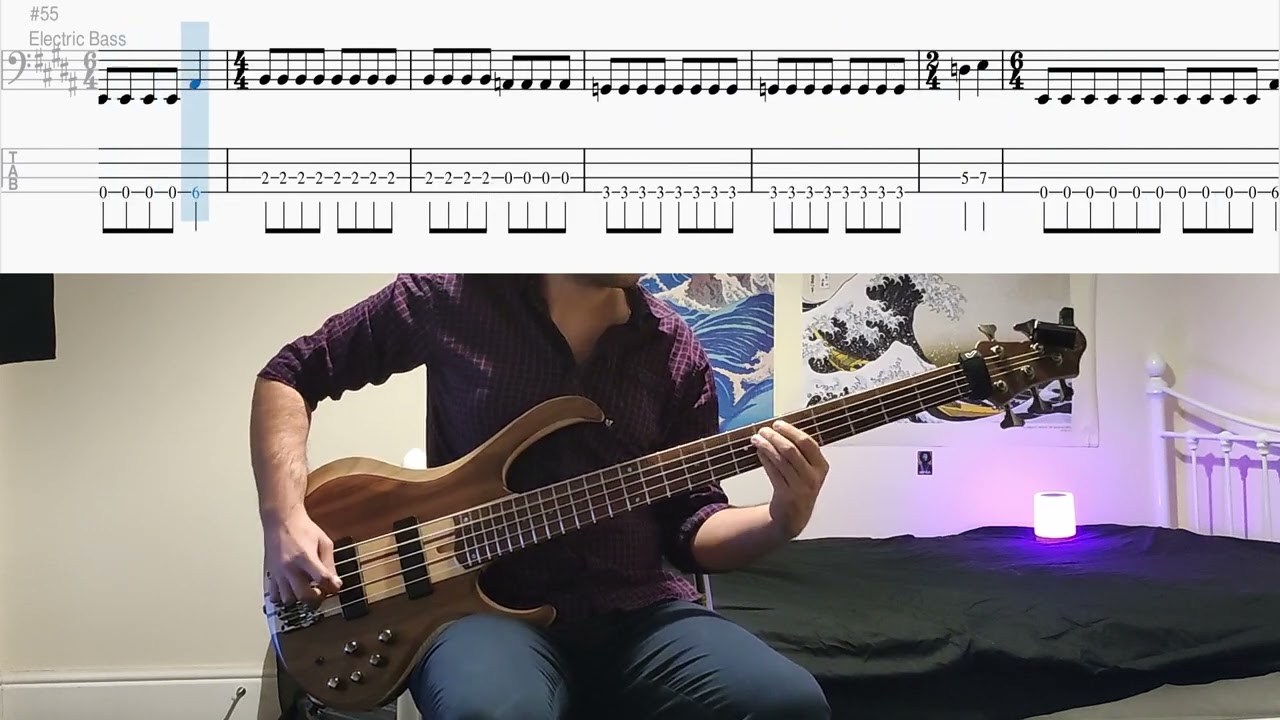 Faith No More - The Gentle Art of Making Enemies - Bass Cover (Tab and Notation in Video)
